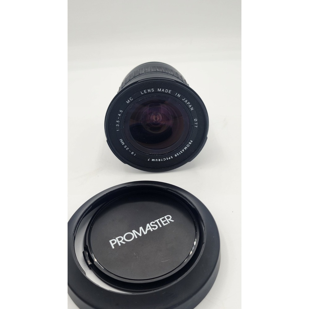 Promaster 19-35mm Wide Angle Canon EF Mount SLR DSLR Camera Lens Cannon